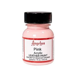Angelus Acrylic Leather Paint Pink 1oz