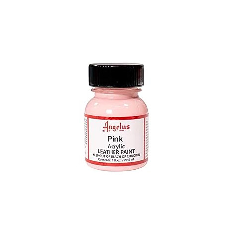 Angelus Acrylic Leather Paint Pink 1oz