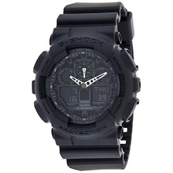 Casio Mens G-Shock Ana-Digi GA100-1A1 3-Eye Wristwatch