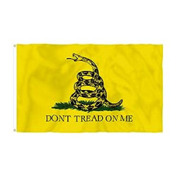 Garden 3x5 ft Gadsden Polyester Flag