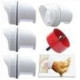 Pack 10 Chicken feeder unit: 4pcs screw feeder port + 1 hole saw