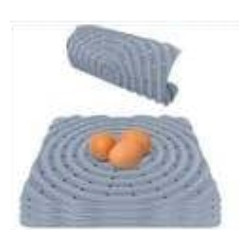 Pack 40 chicken nest pad