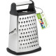 Professional Cheese Grater - Stainless Steel, XL Size, 4 Sides