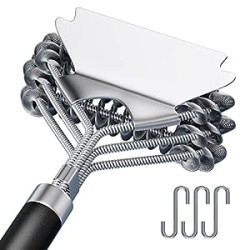 17" Stainless Steel BBQ Brush for Grill Cleaning