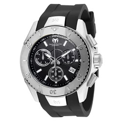 Men's TM620001 Clock (48MM, Black)