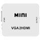 Mini 1080P VGA to HDMI Adapter Converter VGA2HDMI Converter