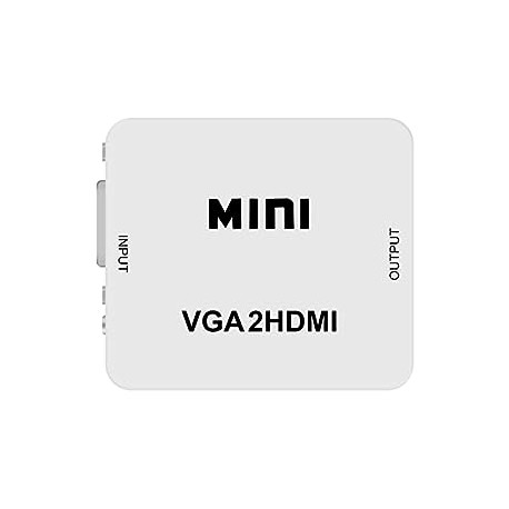 Mini 1080P VGA to HDMI Adapter Converter VGA2HDMI Converter