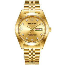 Reginald Watches for Men Hands Sapphire Full Gold Stainless
