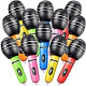30 Pieces Inflatable Microphones Blow up Microphone