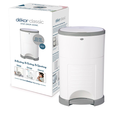 Dekor Classic Hands-Free Diaper Pail