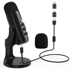 USB Microphone,Condenser Computer PC Mic