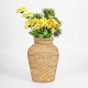 Rattan Vase Country Rustic Style Handmade