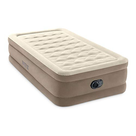 Inflatable Air Mattress with Built-in Electric Pump, 18" Bed