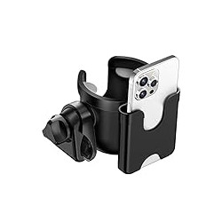 Stroller Cup Holder with Phone Holder