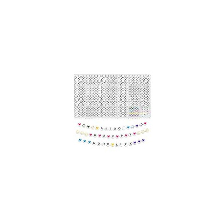 1400 Pieces Letter Beads Kit