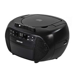 Craig CD6951 Portable Top-Loading CD Boombox