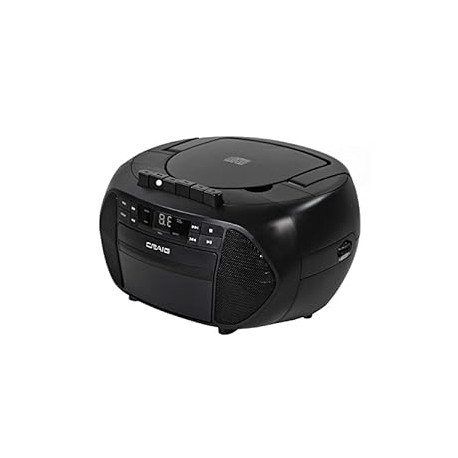 Craig CD6951 Portable Top-Loading CD Boombox