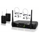 8 Channel Wireless Microphone System - Portable UHF Digital