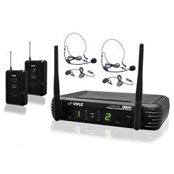 8 Channel Wireless Microphone System - Portable UHF Digital