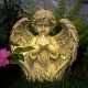 Solar Angel Statue Yard Art -Outdoor