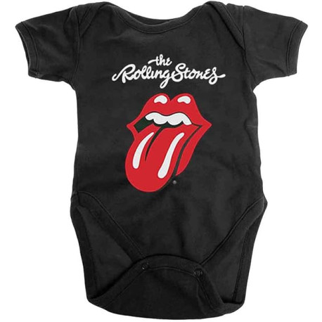 Rolling Stones Baby Boys' US Tour 1978 Bodysuit 0-3 Months Black