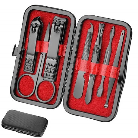 Manicure Set Personal Care Nail Clipper Kit Manicure 8 In 1 Professional