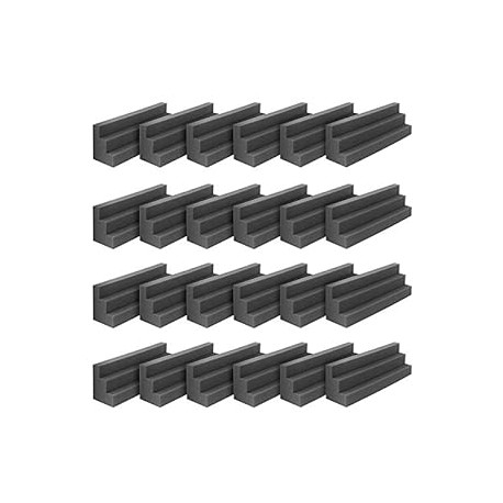 24 Pack Bass Traps Acoustic Foam Panels