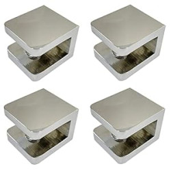 Pack of 4 LuKLoy Shower Glass Clamp