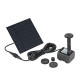 Solar Water Pump,Upgrade 1.6W Solar Fountain