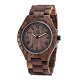 Watches Gift Set - Unique Dial with Roman Numbers Brown Leather Band