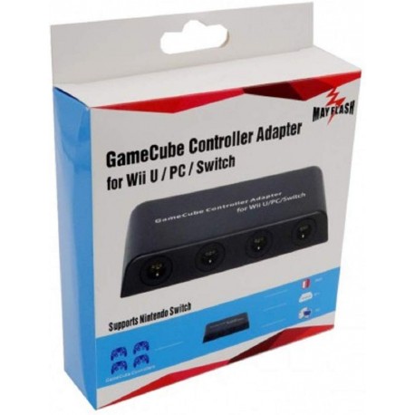 Adapter for Wii U, PC USB and Switch, 4 Port