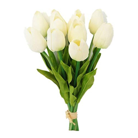 Deco Latex Real Touch 13’’ Artificial Tulip 10 Stems Flower