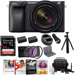 Sony Mirrorless Digital Camera Bundles (w/ 18-135mm)
