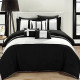 10-Piece Fiesta Bed-in-a-Bag Comforter Set, Queen, Black