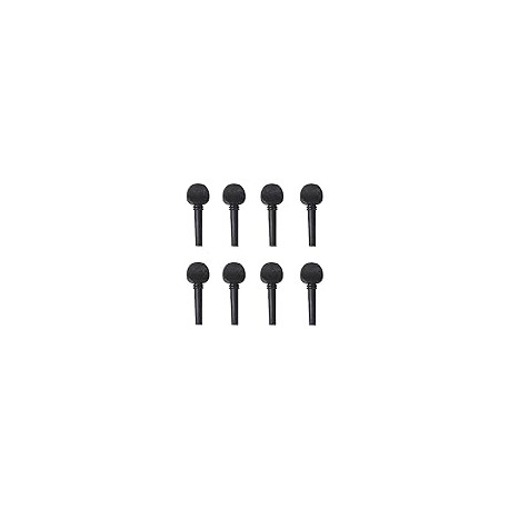 8Pcs Yootones 4/4 Wooden Violin Tuning Tuner Pegs