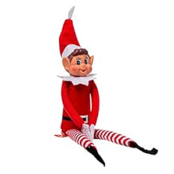 Christmas Elf Behaving Badly Plush Toy