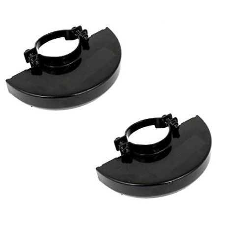 2Pcs Angle Grinder Metal Safety Guard Protector Wheel Cover, Black