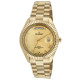 Gold Plated Big Face Luxury Watch