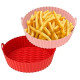 2-Pack Silicone Air Fryer Liner 7.5inch
