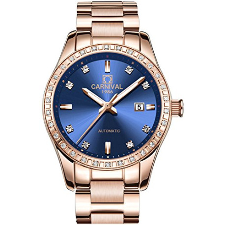 Women's Elegant Automatic Watch Rose Gold