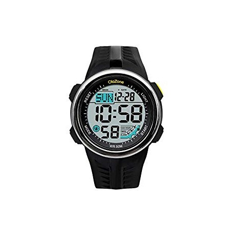 Digital Sports Watch Water Resistant 60 Lap 3 Alarm Stopwatch