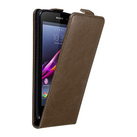 Case Compatible with Sony Xperia Z1 in Coffee Brown