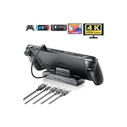 Steam Deck Dock 4K 60Hz Steam Docking Station with HDMI 2.0