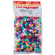 Pony Beads, 6 by 9mm, Opaque Multicolor, 900-Pack