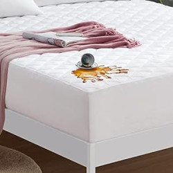Waterproof Mattress Pad Queen Size