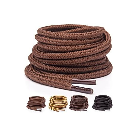 3 Pairs Round Boot Laces Heavy Duty
