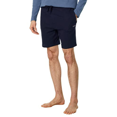 Men's Waffle Contrast Logo Lounge Shorts