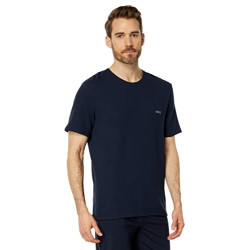 Men's Waffle Contrast Logo Short-Sleeve T-Shirt