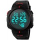 Men Digital Watch Big Dial Light LED Swim Waterproof