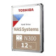 Pack 2 of Toshiba N300 12TB NAS 3.5-Inch
